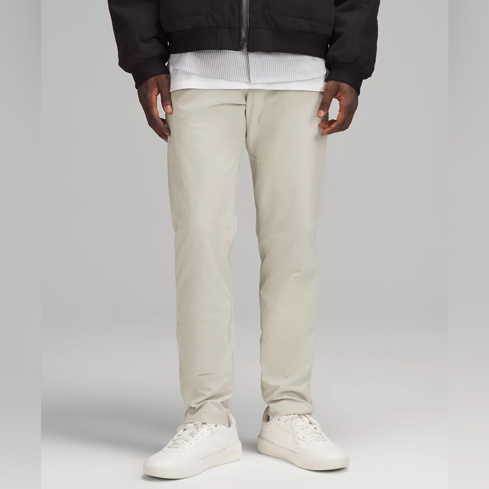 NWT | Lululemon Commission Performance Pants in Bone Cream | Size: 32x34